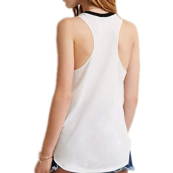 NEW Women's Retro Throwback Rolling Stones Favorite Band Racerback Tank T Shirt - Picture 5 of 6